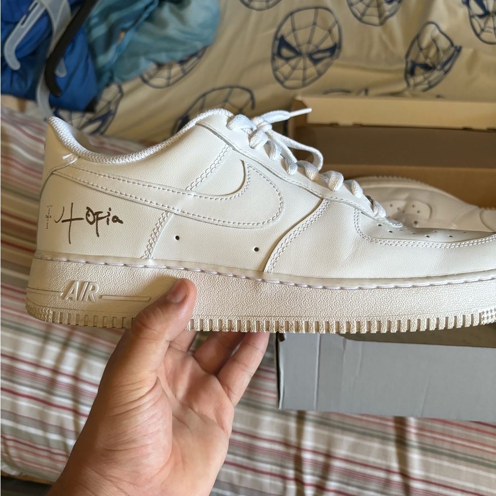 Travis Scott x Air Force 1 'Utopia sz 10.5 w/box